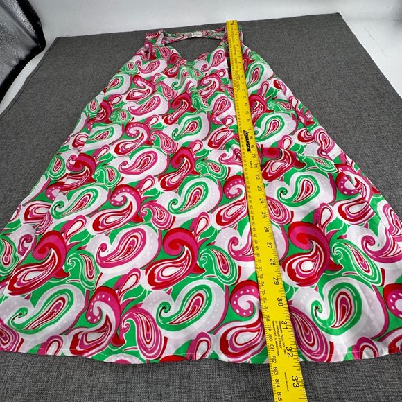 Altar'd State Dress Relaxed Fit Sleeveless Lined‎ Medium Pink, Red, Green - Picture 4 of 11